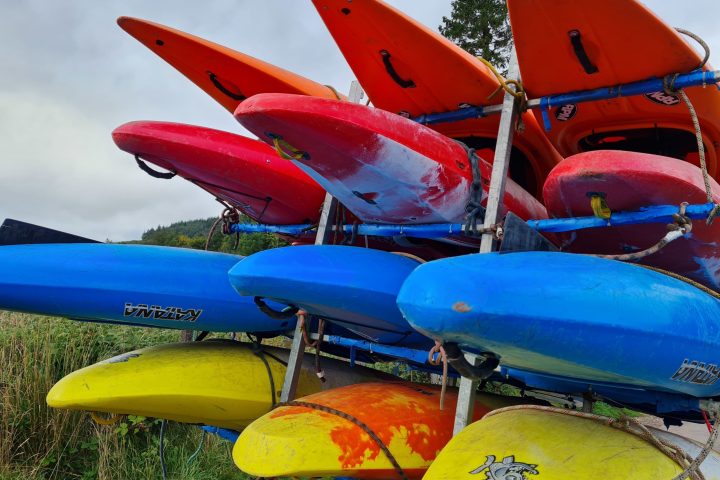 a plane sitting on top of a field