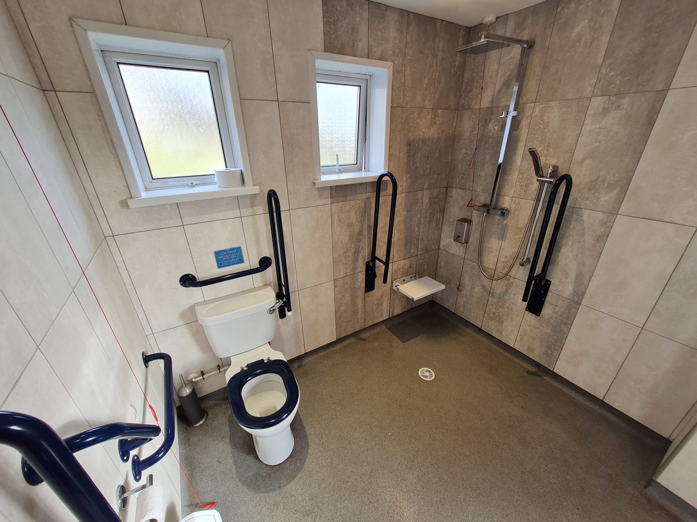 a close up of a sink in a small room