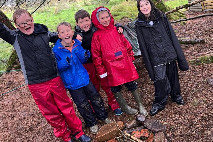 a group of people posing for the camera