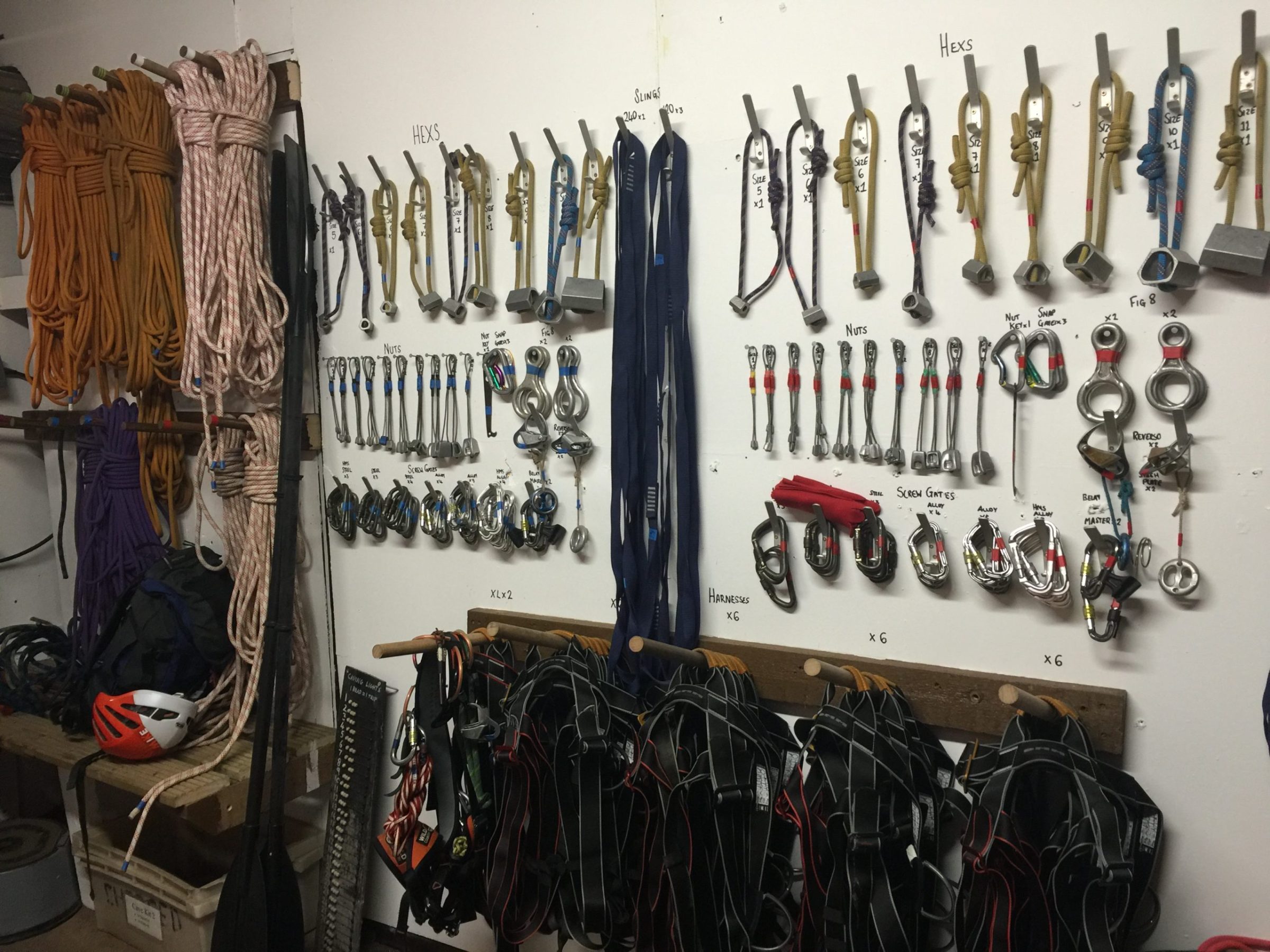 a bunch of items that are on display