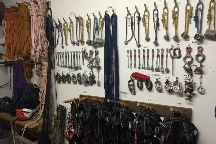 a bunch of items that are on display