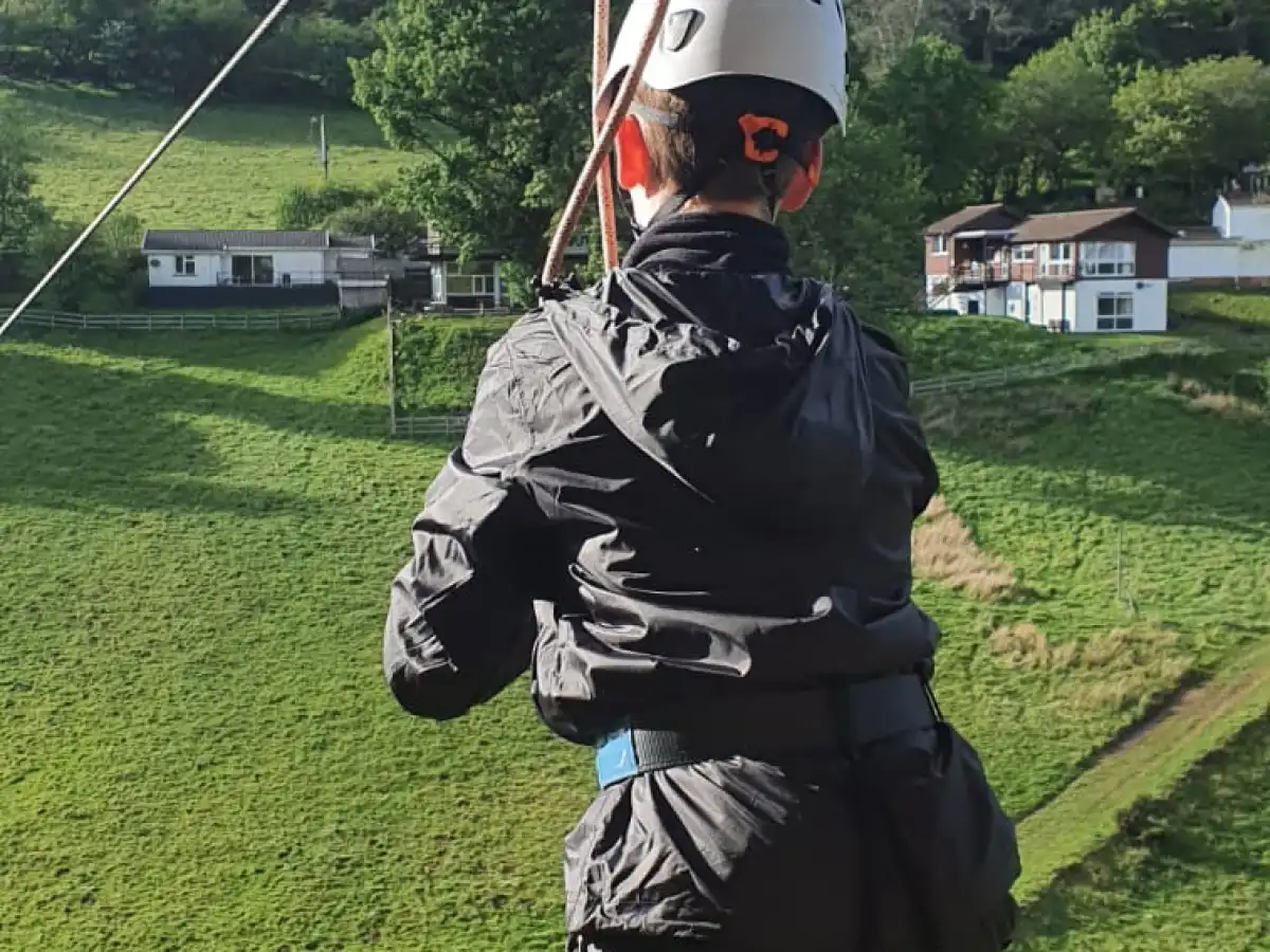 a person holding a gun