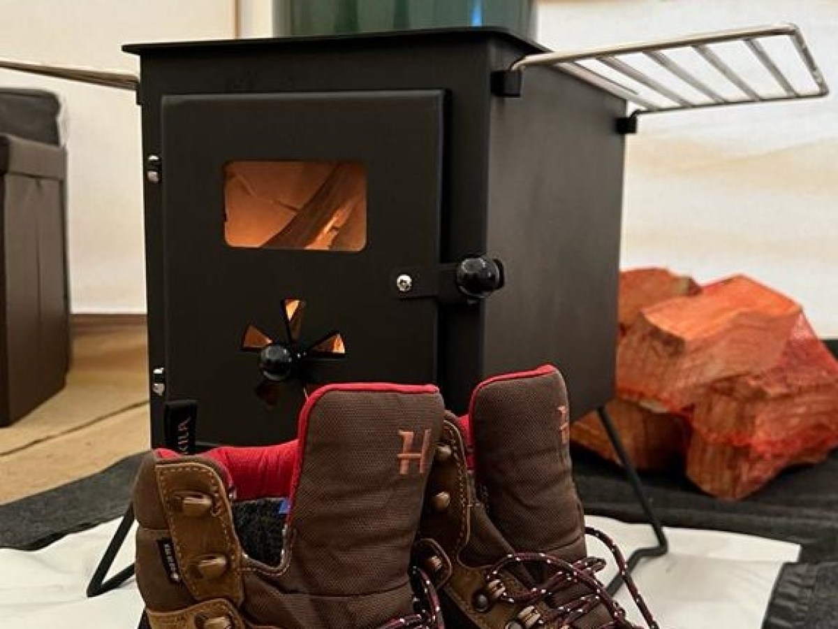 a table topped with lots of luggage