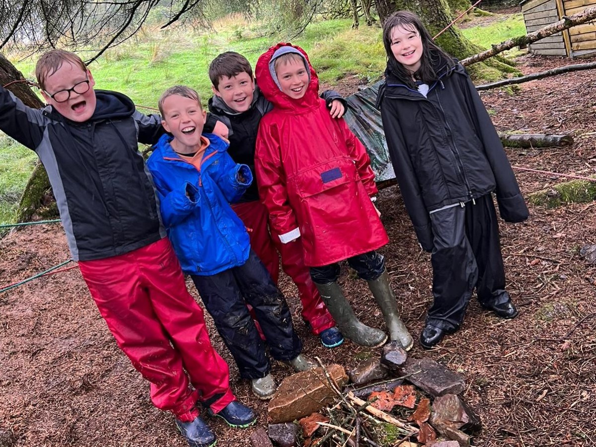 bushcraft activity for children