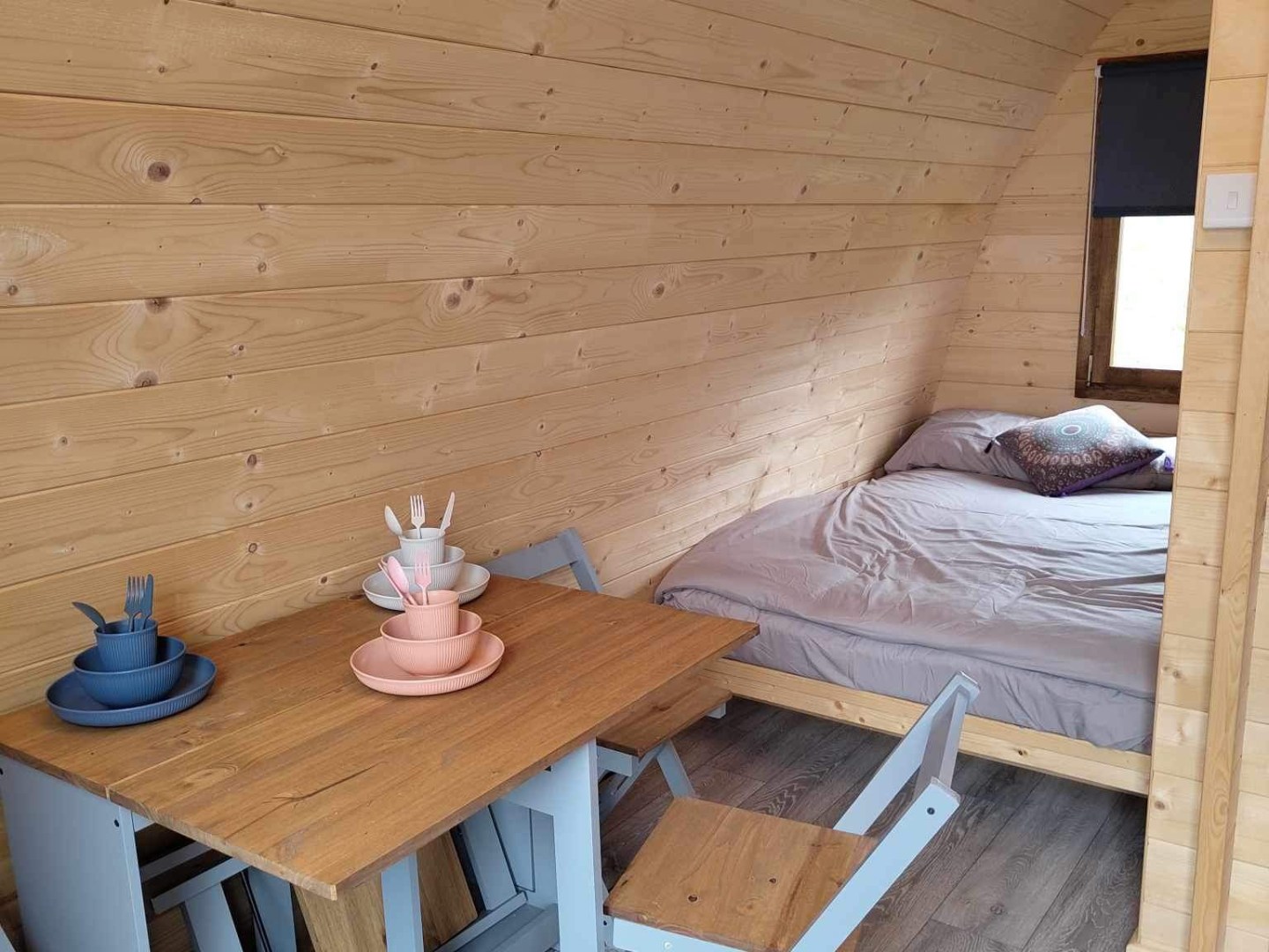 Interior bedroom of Pod