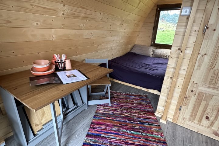 Glamping Pod Interior