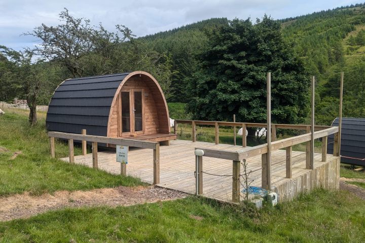 Glamping Pod Brecon Beacons